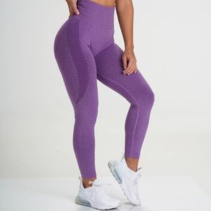 NVGTN violet contour leggings